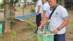 Sambut Hari Bhakti Pemasyarakatan ke-62, Lapas Kelas IIB Batang Gelar Giat Bersih Lingkungan Satuan Kerja