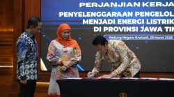 Dihadiri Gubernur Jatim, Pemkab Sidoarjo Teken Kerja Sama Pengolahan Sampah Jadi Energi Listrik