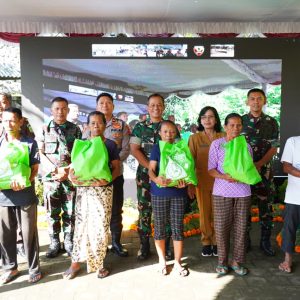 Kasdam IX/Udayana Pimpin Groundbreaking 24 Titik Jembatan Garuda