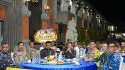Kapolda Bali Bersama Gubernur dan Pangdam IX/Udayana Pantau Pengamanan Malam Takbiran Idul Fitri 1447 H Secara Virtual