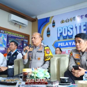Kapolda Jatim Pantau dan Anev Operasi Ketupat Semeru 2026 dari Pelabuhan Ketapang, Fokus Arus Balik dan Kawasan Wisata