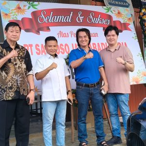 Peresmian PT. Santoso Jaya Abadi Media Dan HUT Dr. Lukas Santoso, S.H., M.H., M.M., M.Si, Pimpinan Lukas Santoso And Partners