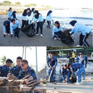 Semarakkan HUT ke 80 TNI AU, Lanud I Gusti Ngurah Rai Gelar Bakti Sosial dan Pembagian Sembako
