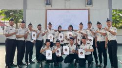 Apresiasi Kinerja, Kalapas Batang Sematkan Tanda Pangkat Baru bagi Pegawai Lapas Kelas IIB Batang