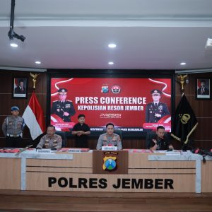 Polres Jember Amankan 18 Tersangka Narkoba Sepanjang Bulan Maret 2026