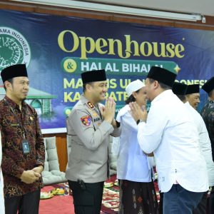 Kapolres Gresik Hadiri Halal Bihalal MUI, Perkuat Kolaborasi dengan Ulama