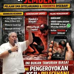 Kasus Bullying Brutal Siswa SMA Ma’arif Jombang Jember Viral, MAKI Jatim Mengutuk Keras dan  Mendesak Pelaku Diproses Hukum