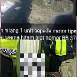 Sitinjo Rawan Ranmor, Motor Kembali Hilang di Depan Gereja Eben Ezer, BKPRMI Imbau Warga Tingkatkan Kewaspadaan