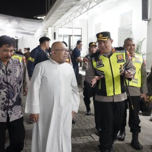 Kapolres Mojokerto Kota Cek Sejumlah Gereja Pastikan Rangkaian Ibadah Paskah Aman