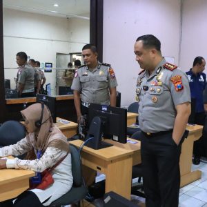 Kapolres Gresik Sidak Satpas hingga Mall Pelayanan Publik, Pastikan Layanan Prima Tanpa Celah Pungli