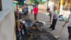 Polres Probolinggo Kota Gelorakan Gerakan Indonesia ASRI, Bersama Lintas Sektor Bersihkan Lingkungan