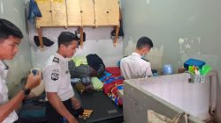 Perkuat Keamanan, Lapas Kelas IIB Batang Gencarkan Penggeledahan Kamar Hunian Bersama APH