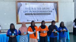 Peringati HBP ke-62, Lapas Batang Gelar Tes Urin Seluruh Pegawai dan Warga Binaan