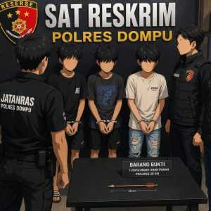 Panah Menembus Tangan Anggota TNI, Tiga Pelaku di Gulung Tim Jatanras Polres Dompu, Masyarakat Resah.