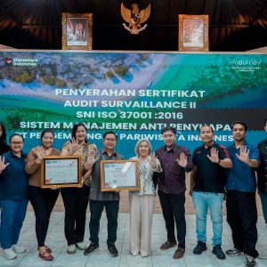 ITDC Perkuat Integritas dan Kepercayaan Investor melalui Sertifikasi ISO 37001