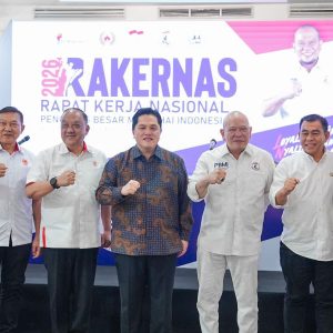 Rakernas Muaythai Indonesia 2026, Menpora Apresiasi Kepemimpinan LaNyalla dan Dorong Prestasi serta Industri Olahraga