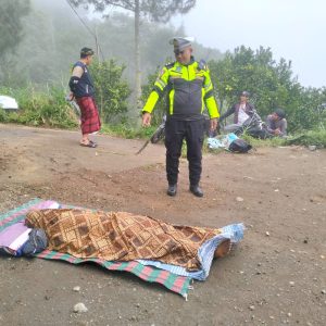 Truk Bermuatan 1,5 Ton Jeruk Terjun ke Jurang 50 Meter di Kintamani, Satu Tewas dan Dua