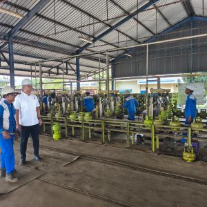 Polres Jombang Cek Ketersediaan LPG 3 Kg di SPBE Pastikan Distribusi Lancar