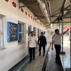 Ka KPLP Lapas Batang Tinjau Langsung Blok Hunian Pasca Pelantikan