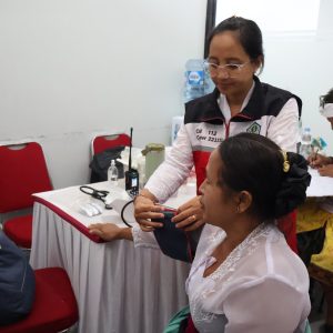 Pelayanan Pos Kesehatan 24 Jam di Kawasan Besakih Bantu Pemedek Selama Karya Ida Bhatara Turun Kabeh