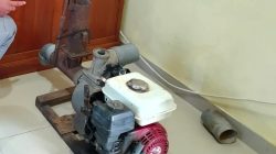 Polsek Kartoharjo Amankan Tersangka Spesialis Pencuri Pompa Air Sawah di Magetan