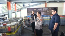 Polres Gresik Ungkap Penimbunan 17 Ribu Liter Solar Subsidi, Satu Tersangka Diamankan