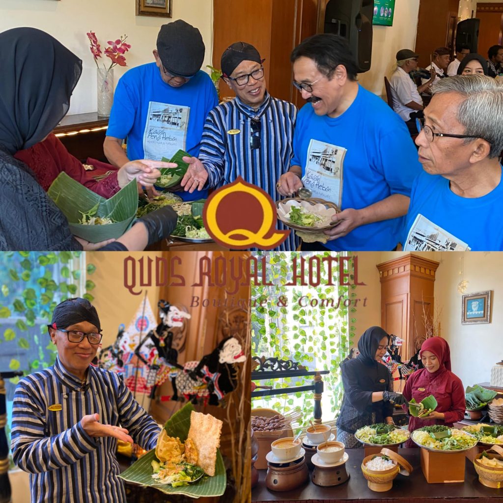 KEMBALIKAN ESTETIKA KULINER TRADISIONAL, HOTEL QUDS ROYAL SURABAYA LUNCURKAN FESTIVAL PECEL PINCUK SUROBOYO