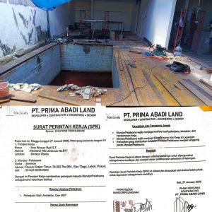 Kontraktor PT. Prima Abadi Land Putus Kontrak Mandor Proyek Villa di Canggu, Siap Tempuh Jalur Hukum