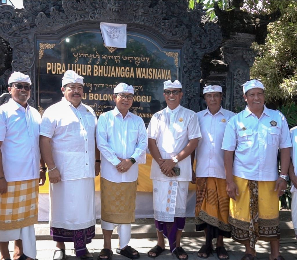 Pujawali Mejelihan di Batu Bolong, Bupati Badung Tekankan Pelestarian Budaya dan Atasi Macet Canggu