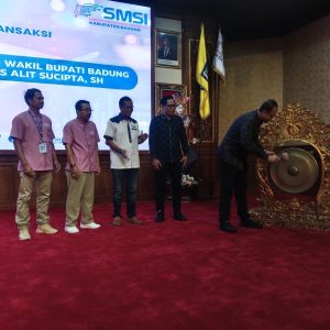 Dibuka Wabup Alit Sucipta, Kegiatan Literasi SMSI Badung Ajak UMKM dan Gen Z Melek Transaksi Digital Aman