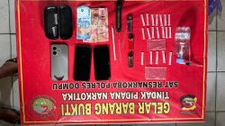 Di Kamar Kos Bali Satu, Ketiga Pelaku di Ringkus Tim Satnarkoba Polres Dompu, BB Bruto 9,83 Gram Sabu