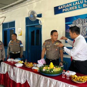 Kapolsek Na IX-X Baru, AKP Gunawan Sinurat Perkuat Soliditas Internal