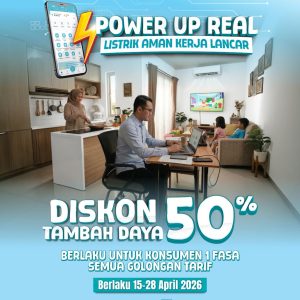 Ribuan Pelanggan di Bali Nikmati Tambah Daya, PLN Hadirkan Diskon 50 Persen hingga Akhir April 2026