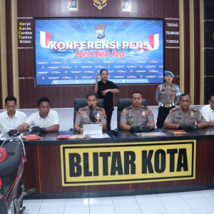 Polres Blitar Kota Ungkap Jaringan Curanmor Lintas Daerah, Amankan Dua Tersangka