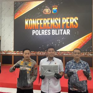 Polres Blitar Amankan Residivis Pembobol Tiga Gedung Sekolah