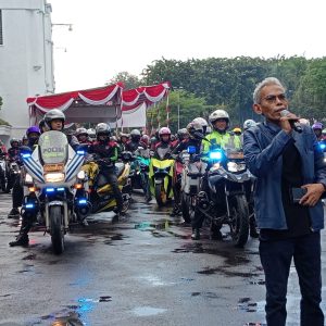 Peringati HJKS, IMI Surabaya Ajak Bikers Tertib Berlalu Lintas Lewat Sunmori