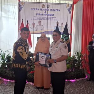 Pererat Sinergitas, Kalapas Batang Hadiri Upacara Sertijab dan Lepas Sambut Kalapas Tegal