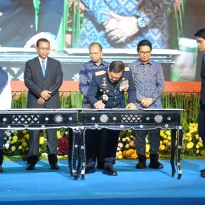 Menteri Imipas dan Gubernur Bali serta Bupati Badung Teken MoU Optimalisasi Tugas dan Fungsi Imigrasi