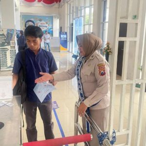 Polantas Menyapa, Bertajub Budaya Salam Sapa dan humanis Dalam Pelayanan Prima Satpas Colombo Patut Diapresiasi