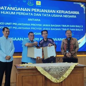 Perkuat Sinergisitas Aspek Legalitas, PLN Gandeng Kejari Banyuwangi Kawal Pembangunan Infrastruktur Kelistrikan Jatim-Bali