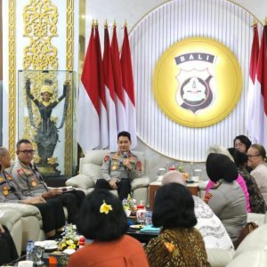 Kapolda Bali Terima Kunjungan IAWP, Matangkan Persiapan Konferensi Polisi Wanita Dunia 2026