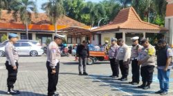 Polsek Gayungan Kawal Ketat Audiensi FSPMI Sidoarjo di Disnakertrans Jatim, Situasi Kamtibmas Tetap Kondusif