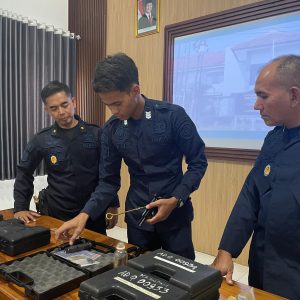 Deteksi Dini Gangguan Kamtib, Lapas Kelas IIB Batang Lakukan Opname Fisik dan Perawatan Senjata Api