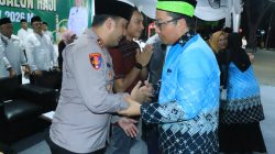 Lepas Keberangkatan Jamaah Calon Haji Gresik 2026, Kapolres Pastikan Pengamanan dan Titip Pesan Kamtibmas