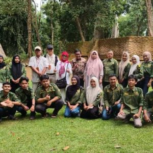 BRIN Dukung Kuliah Lapangan Mahasiswa STKIP Abdi Pendidikan Payakumbuh di Candi Kedaton Jambi