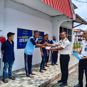 Lapas Kelas II B Pati salurkan premi bagi WBP yang mengikuti Bimbingan Kerja Periode April 2026 