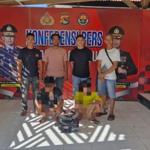 Nyuri Dinamo Penggerak, Dua Pria Di Desa Ranggo di Amankan Polisi