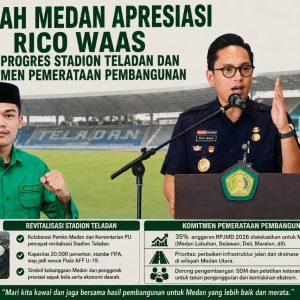 Progres Stadion Teladan dan Pembangunan Medan Utara, HIMMAH Medan Apresiasi Penuh Kinerja Wali Kota