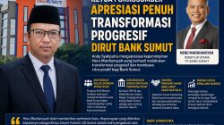 Ketua Forkosumber Apresiasi Penuh Transformasi Progresif Dirut Bank Sumut