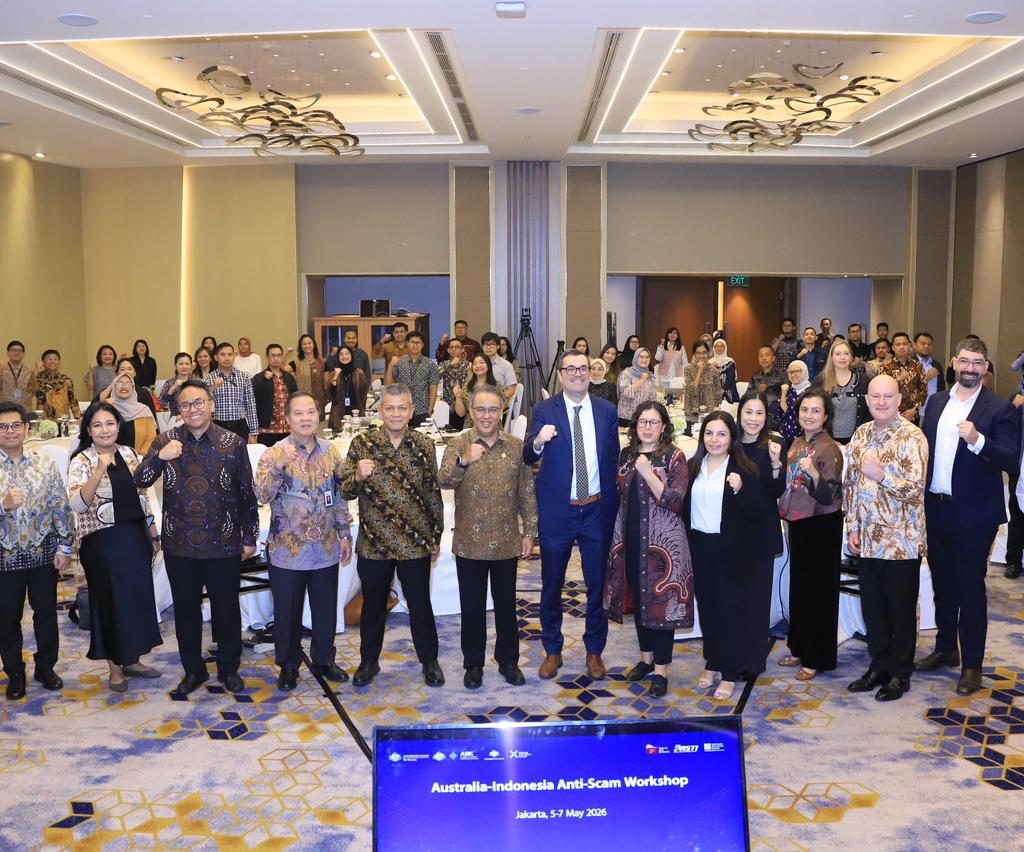 OJK  Perkuat Kerjasama Indonesia -Australia Dalam Penanganan Scam Keuangan
